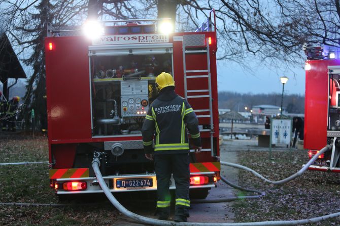 Požar, Ada Ciganlija