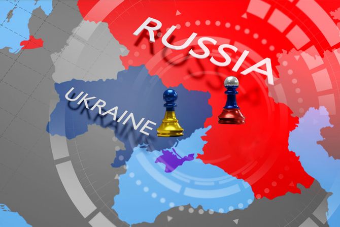 Ukrajina, Rusija mapa karta Ukrajina, Rusija mapa karta