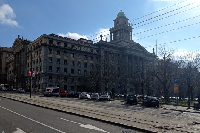 Poslovna zgrada srpskih zeleznica Železnički muzej, Hajduk Veljkov venac