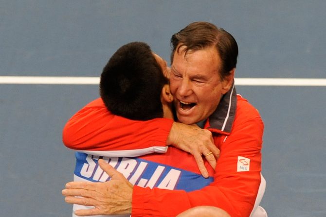 Nikola Pilić, Novak Đoković Nikola Pilić, Novak Đoković