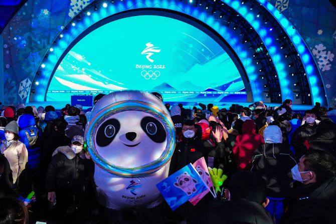 Kina olimpijske igre Peking maskota Kina olimpijske igre Peking maskota
