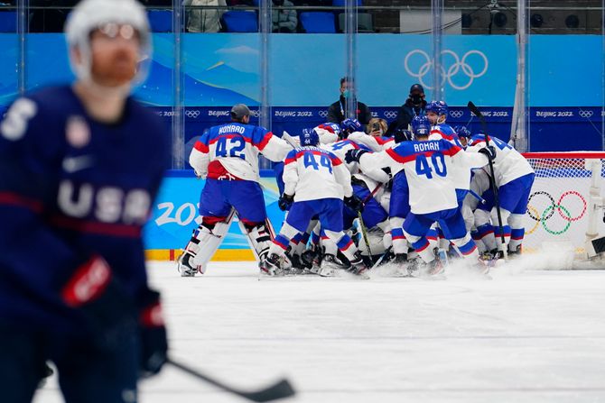 Hokejaška reprezentacija Slovačke, Hokejaška reprezentacija SAD