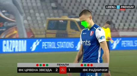 Nikola Štulić, FK Radnički Niš, laser