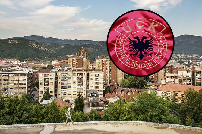 UČK, Severna Mitrovica panorama centar grada