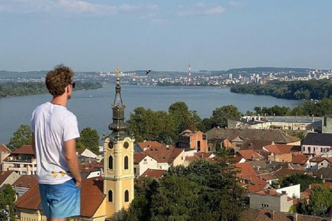 Gleb Fils, Rus u Srbiji