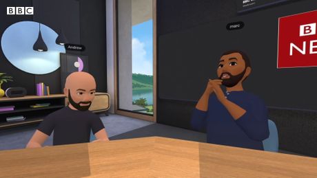 Metaverzum VR sastanak