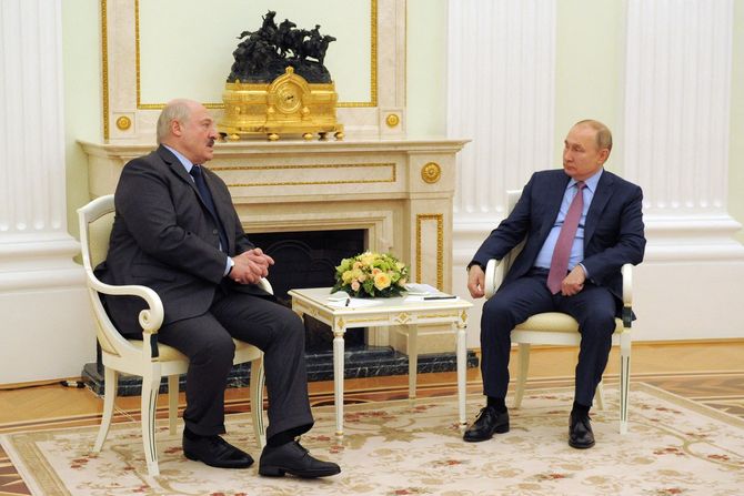 Vladimir Putin i Aleksandar Lukašenko