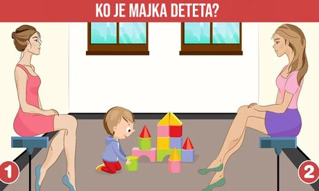 test majka i dete ko je majka
