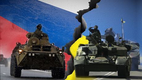 Rusija Ukrajina vojska sukob zastava