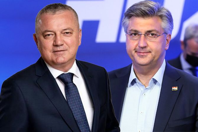 Darko Horvat i Andrej Plenković