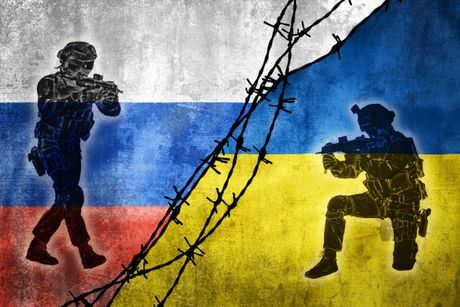 Rusija Ukrajina vojska sukob zastava