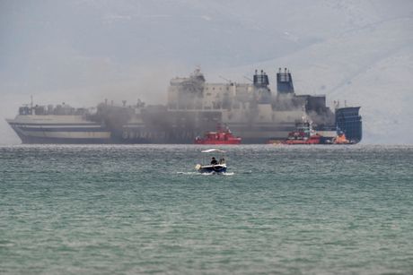 Euroferry Olympia požar brod Krf Grčka