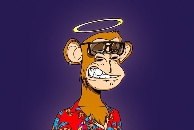 NFT token digital Bored Ape