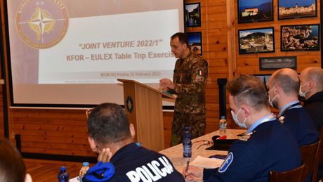 Zajednička vežba Kfor Euleks Eulex Kosovo NATO vojska
