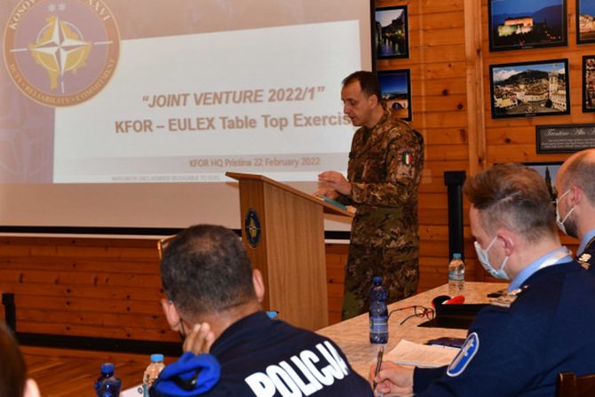 Zajednička vežba Kfor Euleks Eulex Kosovo NATO vojska