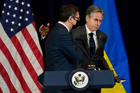Ukrajina Rusija SAD kriza Antony Blinken Dmytro Kuleba
