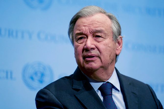 Ukrajina Rusija tenzije sukob, Antonio Gutereš Antonio Guterres