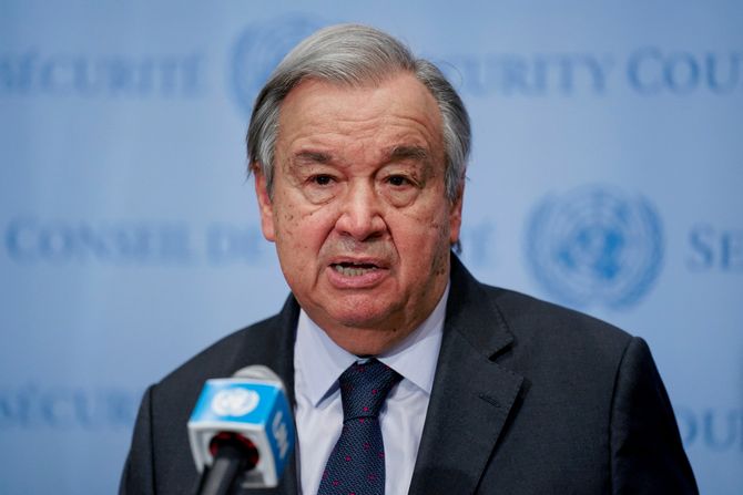 Ukrajina Rusija tenzije sukob, Antonio Gutereš Antonio Guterres