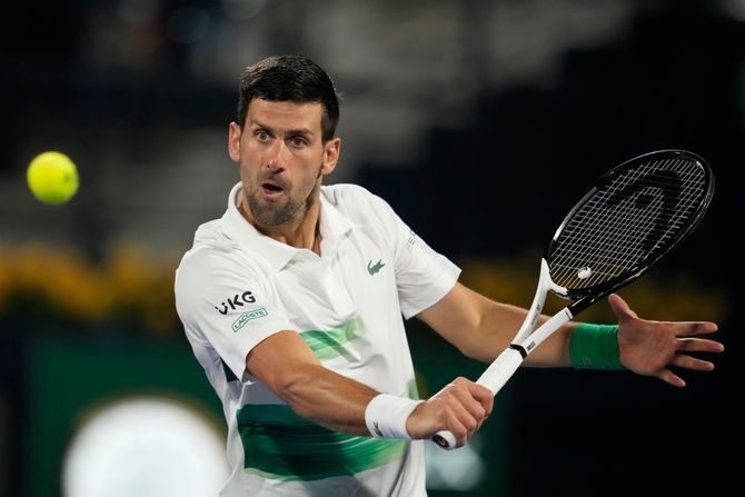 Novak Đoković, ATP Dubai