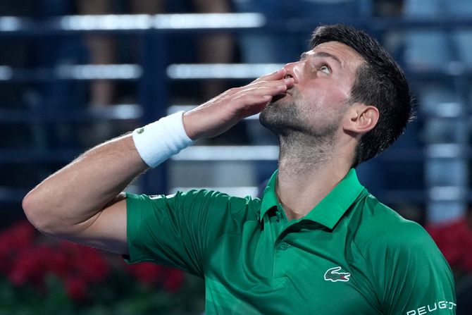 Novak Đoković, ATP Dubai