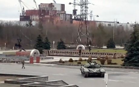 Ukrajina Rusija Černobilj Černobil tenk vojska