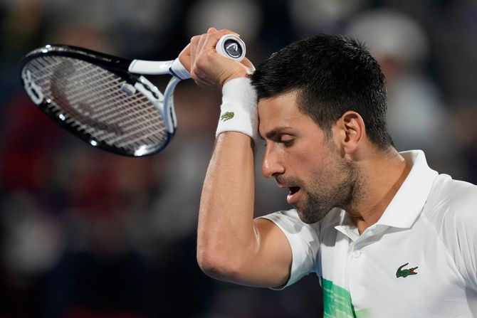 Novak Đoković Jiri Vesely Jirži Veseli Tenis Dubai Duty Free