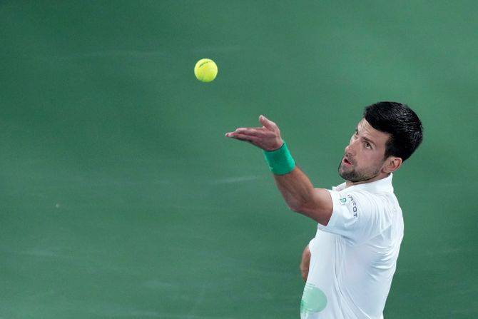 Novak Đoković Jiri Vesely Jirži Veseli Tenis Dubai Duty Free