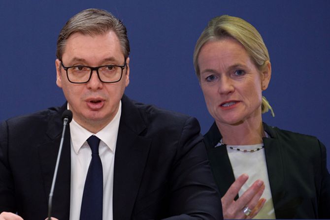 Aleksandar Vučić i Viola von Cramon fon Kramon