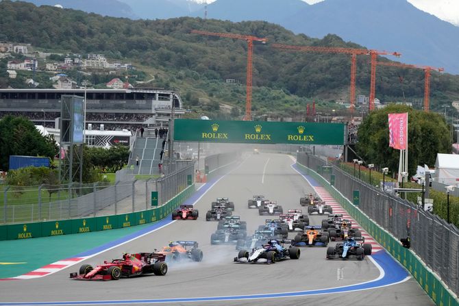 Soči Autodrom, Velika nagrada Rusije, Formula 1