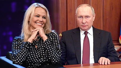 Pamela Anderson, Vladimir Putin
