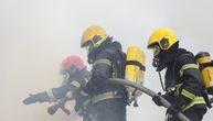 Požar u Novom Pazaru: Objekat potpuno izgoreo