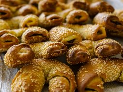 susam kiflice, pecivo, testo, kolači