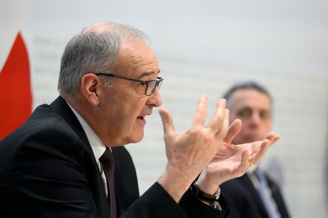 Guy Parmelin i Ignazio Cassis Guy Parmelin i Ignazio Cassis