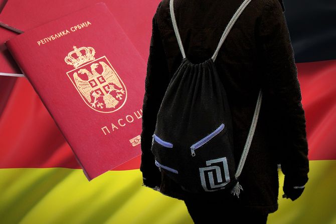 Nemačka Srbija pasoš turista Nemačka Srbija pasoš turista