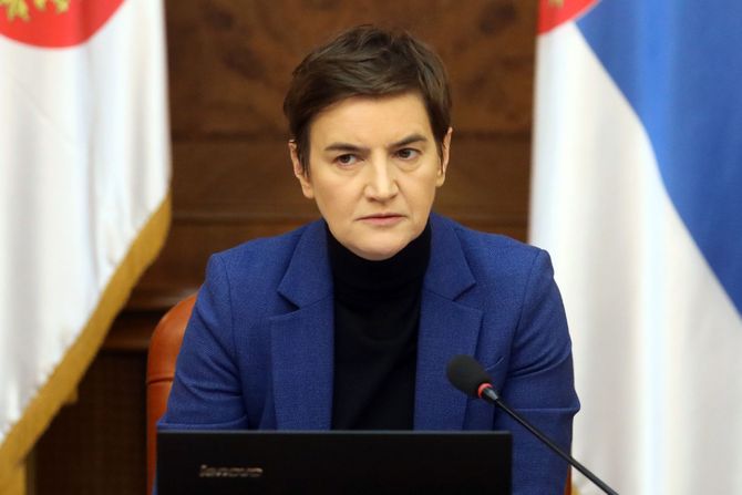 Sednica Vlade Srbije Ana Brnabić