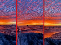 Zalazak sunca na poluostrvu Baja