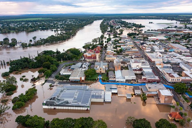 Poplave u Australiji, Australija