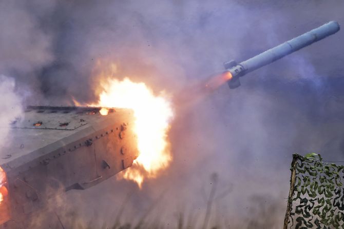 Rusko termobarično oružje TOS-1