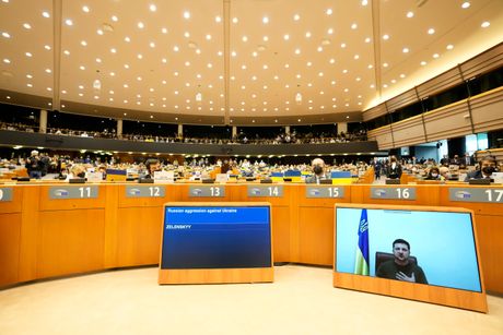Volodimir Zelenski Evropski parlament