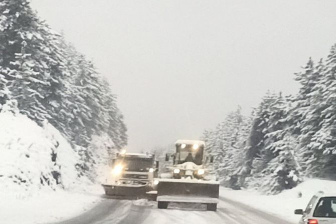 Zlatibor, sneg, čišćenje