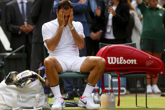 Rodžer Federer, Vimbldon