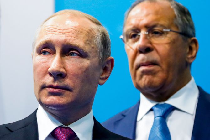 Vladimir Putin, Sergej Lavrov