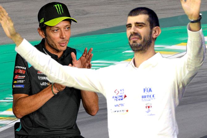 Valentino Rosi i Dušan Borković Valentino Rosi i Dušan Borković