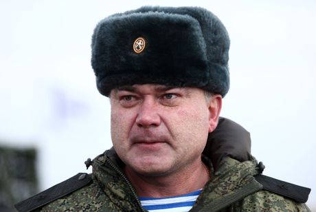 Rusija Vojska general Andrei Sukhovetsky