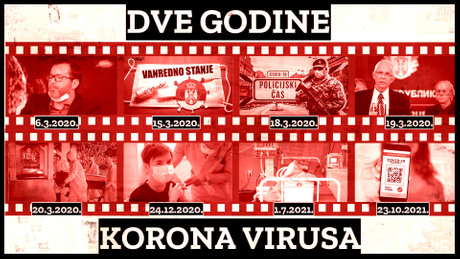 Dve godine od korona virusa u Srbiji, korona, kovid 19