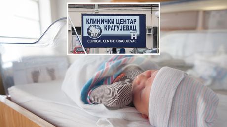 Beba, Klinički centar Kragujevac