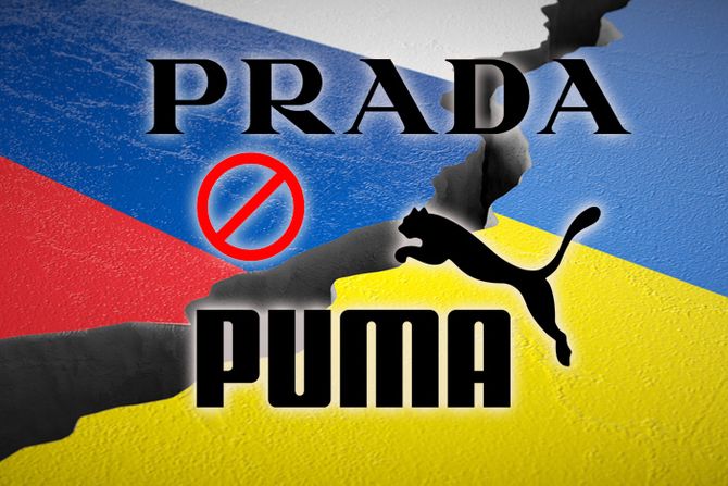 Ukrajina rat u Ukrajini Rusija Puma Prada