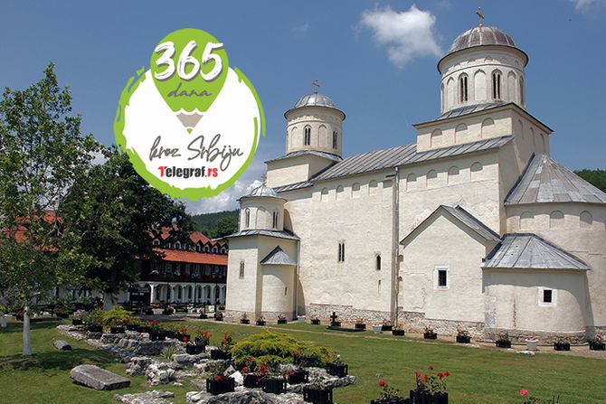 365 dana kroz Srbiju Manastir Mileševa Prijepolje