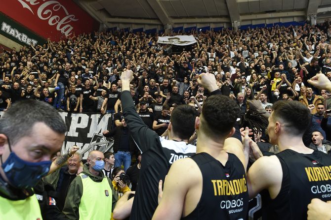 KK Partizan, KK Crvena zvezda, košarka, večiti derbi