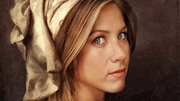 Holivudske zvezde Renesansa slike Dženifer Jennifer Aniston